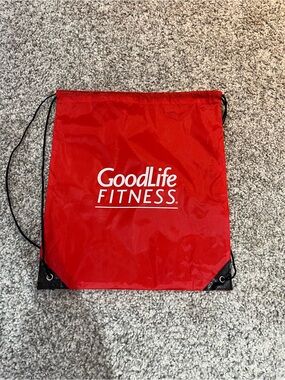 🎒Free - Red Drawstring Gym Bag